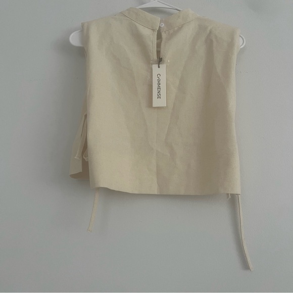 Commense breezy linen vest top size medium - Picture 3 of 5